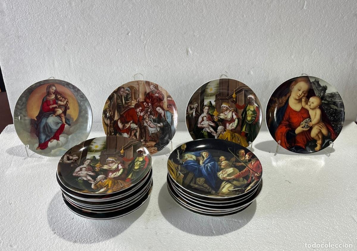 Antig&uuml;edades: VEINTE PLATOS NAVIDE&Ntilde;OS - Foto 1