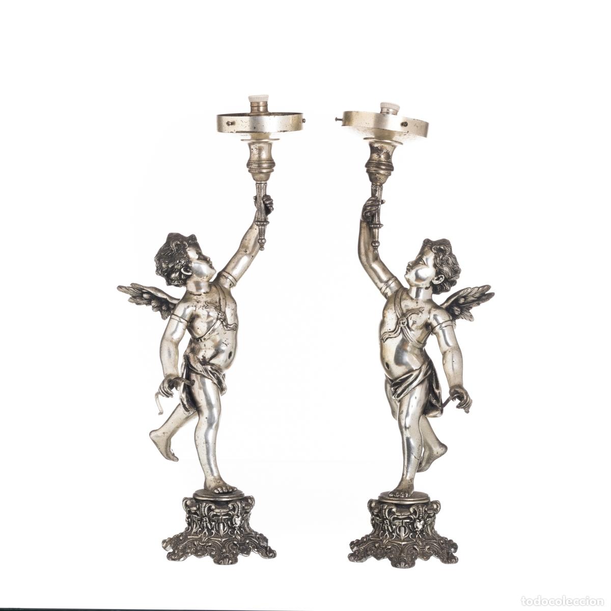 Antig&uuml;edades: PAREJA DE CUPIDOS - Foto 1