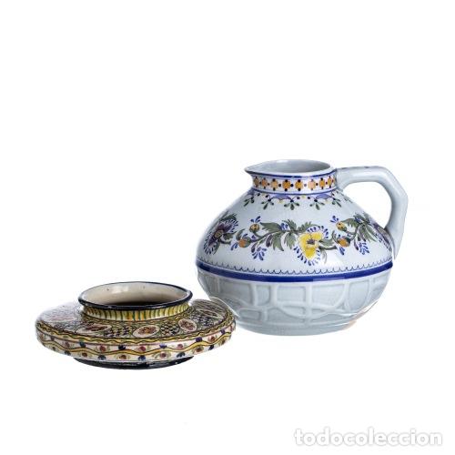 Antig&uuml;edades: TAZA Y COPA DE LOZA - Foto 1