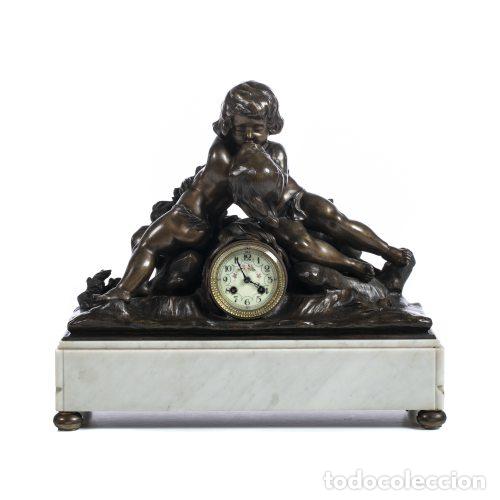 Antig&uuml;edades: RELOJ DE MESA - Foto 1