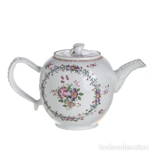 Antig&uuml;edades: TETERA CON TAPA DE PORCELANA - Foto 1