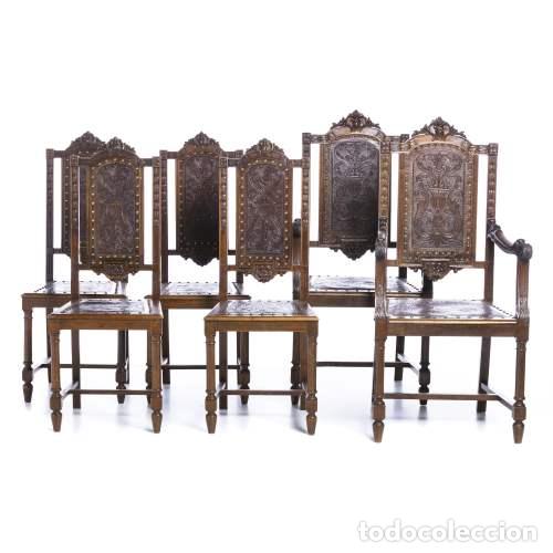 Antiquit&auml;ten: TRES SILLAS Y SEIS SILLAS