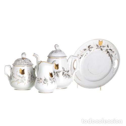 Antig&uuml;edades: CUATRO PIEZAS DE PORCELANA - Foto 1