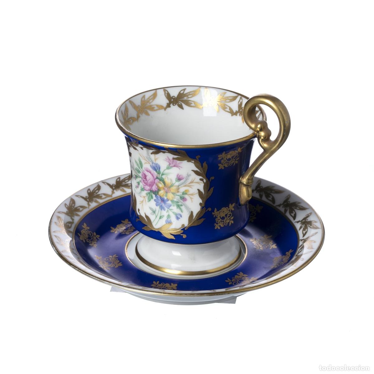 Antig&uuml;edades: TAZA CON PLATILLO - Foto 1