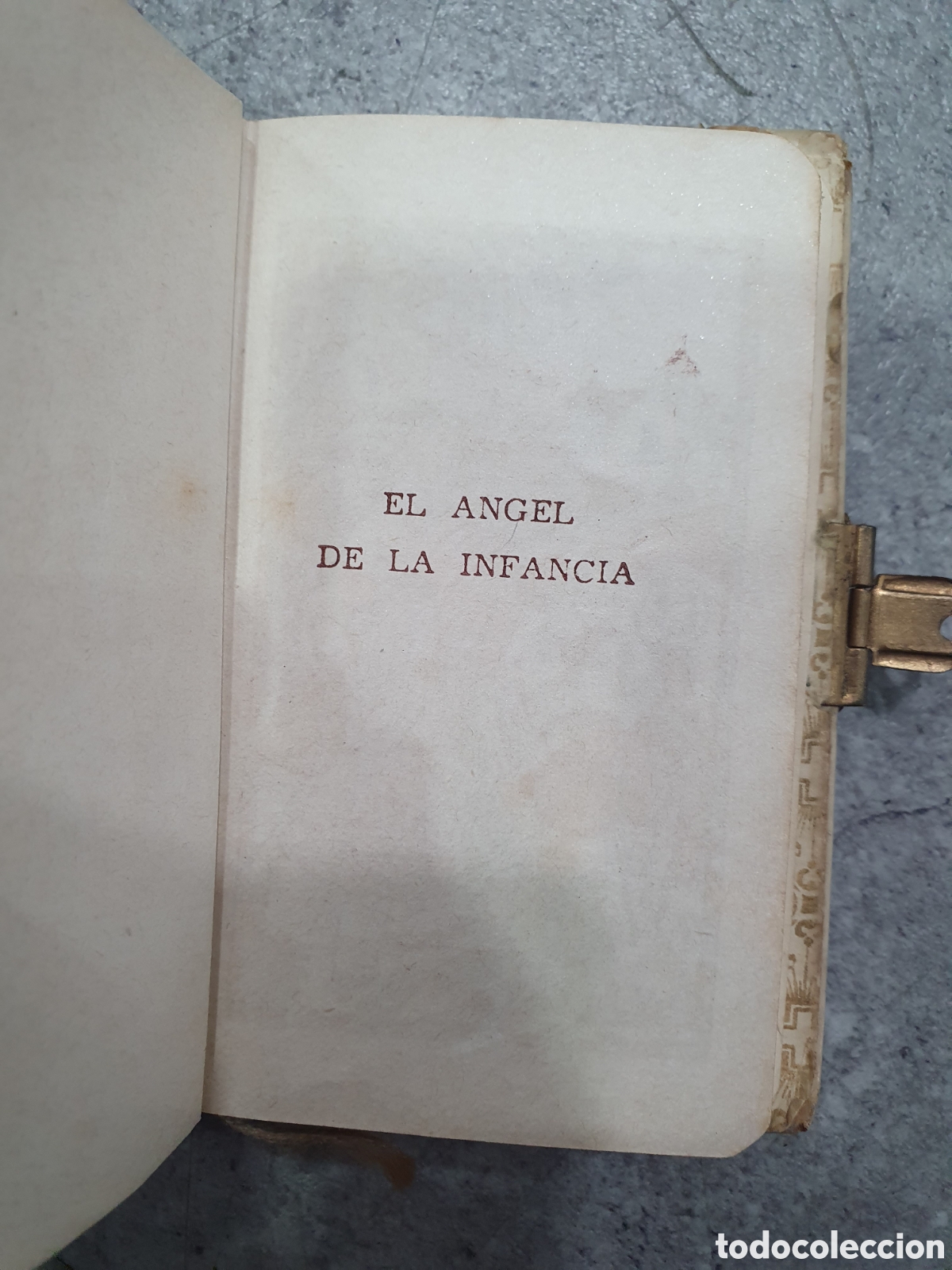 Antig&uuml;edades: El &aacute;ngel de la infancia. Devocionario. (L131) - Foto 3