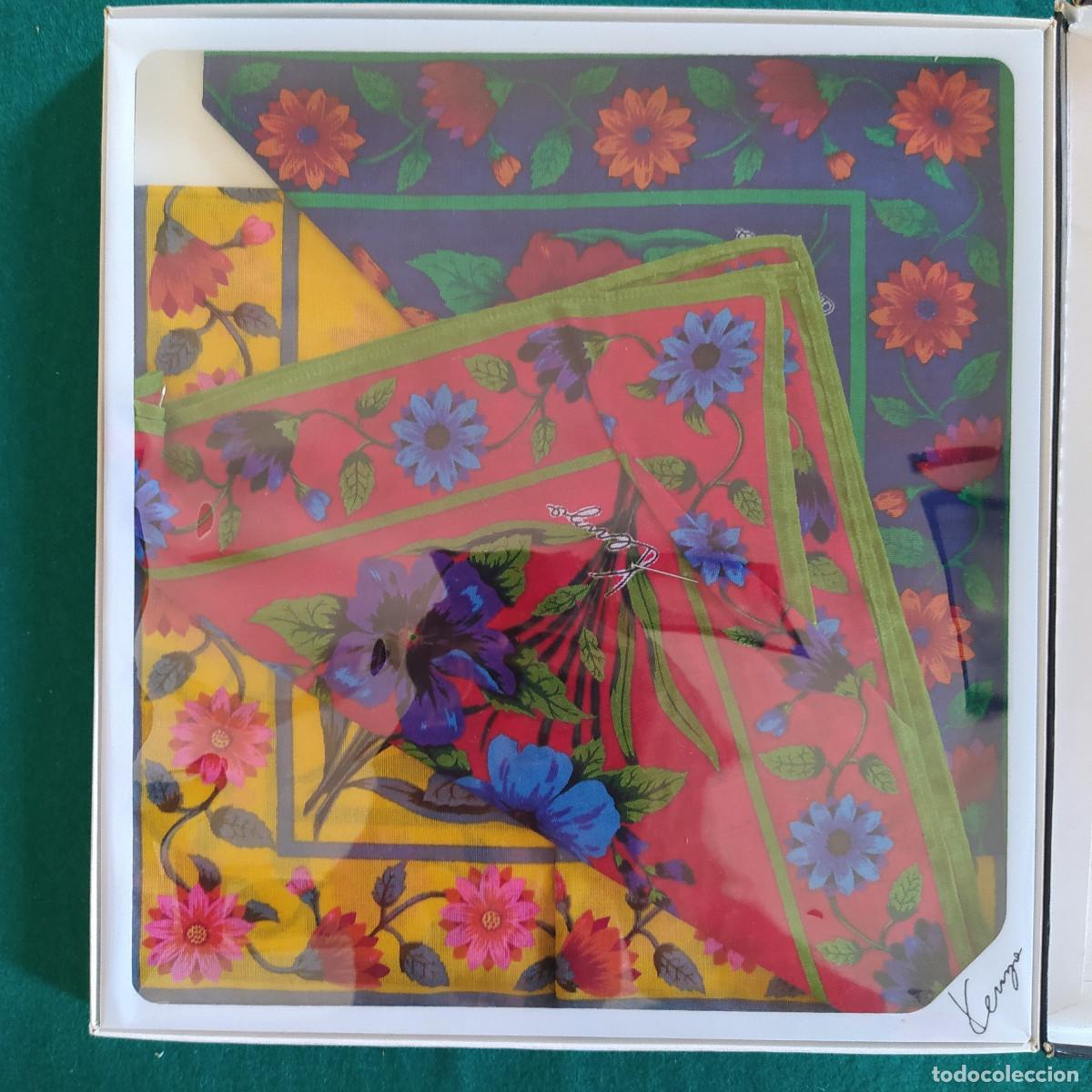 Antig&uuml;edades: KENZO PA&Ntilde;UELO LES MOUCHOIRS - Foto 4