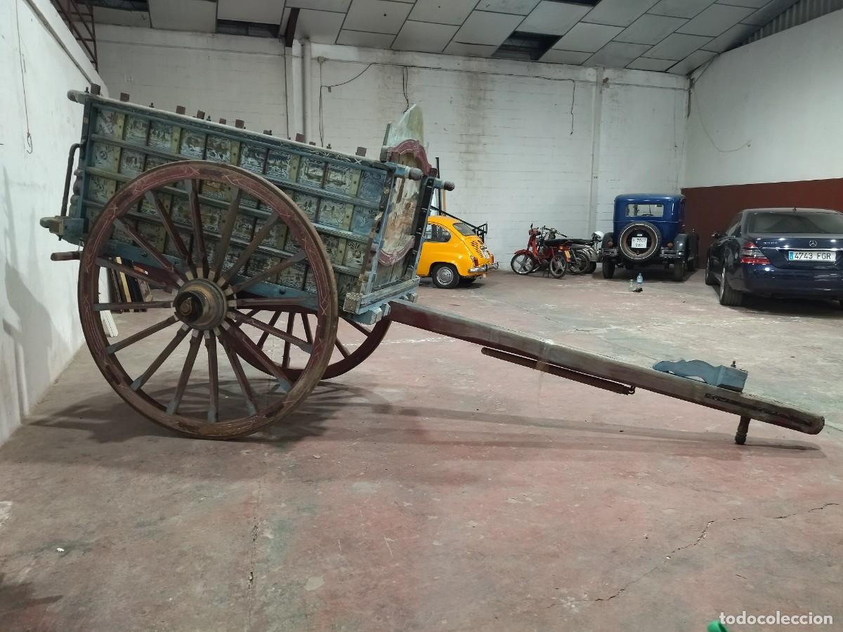 Antig&uuml;edades: Carro de Bueyes hermosamente decorado. - Foto 4
