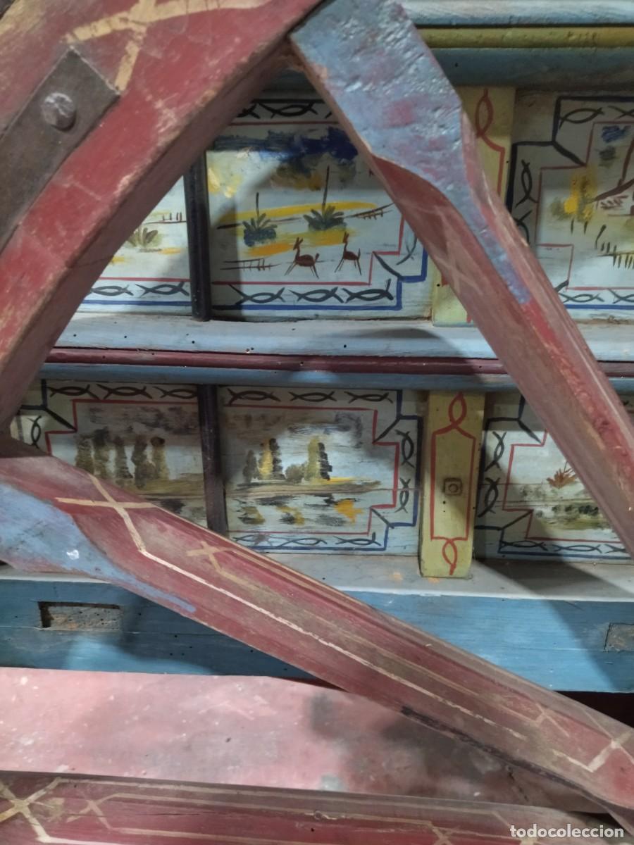 Antig&uuml;edades: Carro de Bueyes hermosamente decorado. - Foto 6