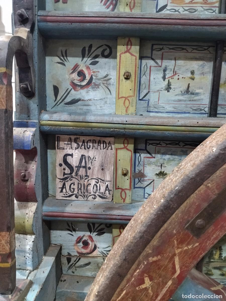 Antig&uuml;edades: Carro de Bueyes hermosamente decorado. - Foto 7