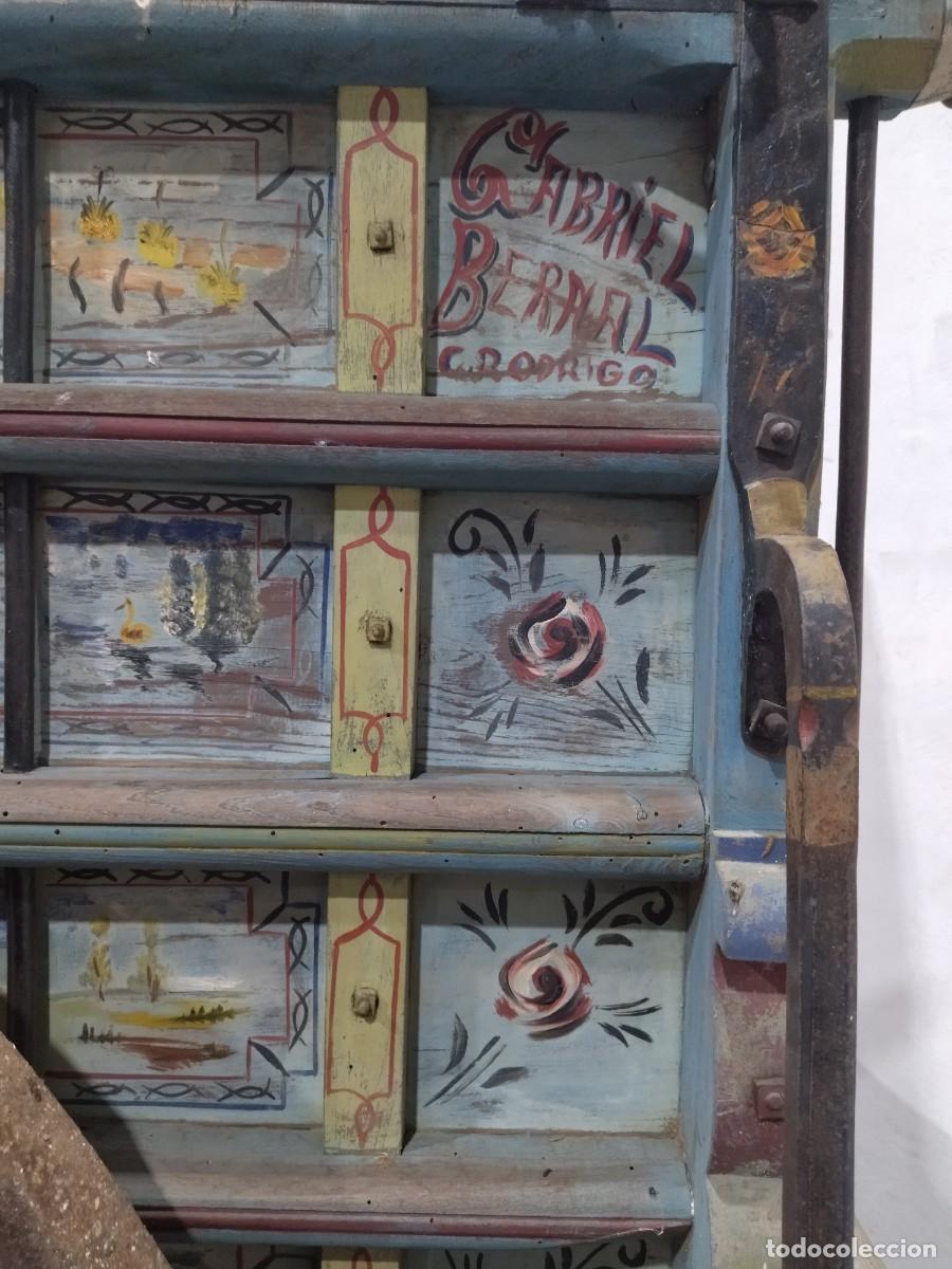 Antig&uuml;edades: Carro de Bueyes hermosamente decorado. - Foto 8