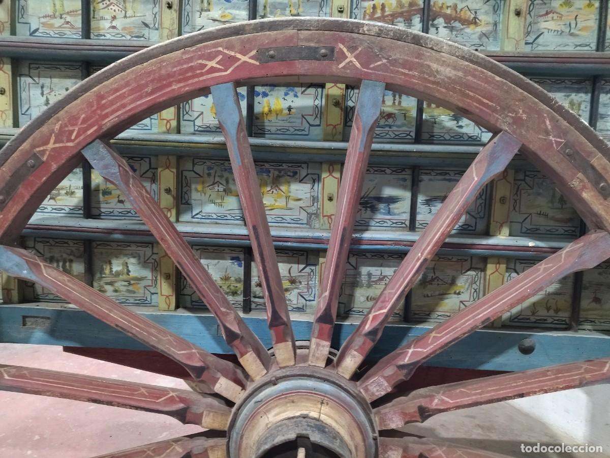Antig&uuml;edades: Carro de Bueyes hermosamente decorado. - Foto 9