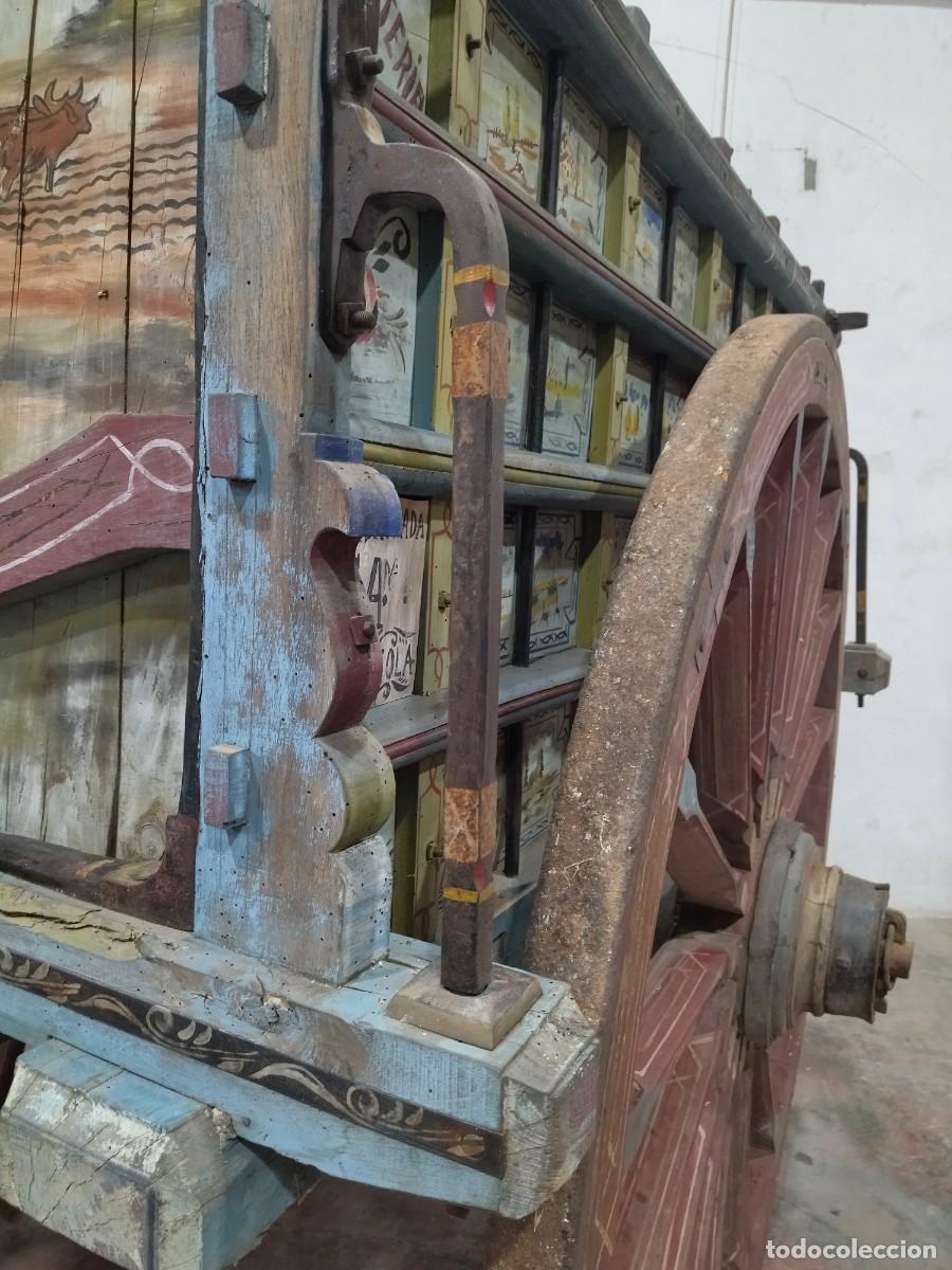 Antig&uuml;edades: Carro de Bueyes hermosamente decorado. - Foto 10