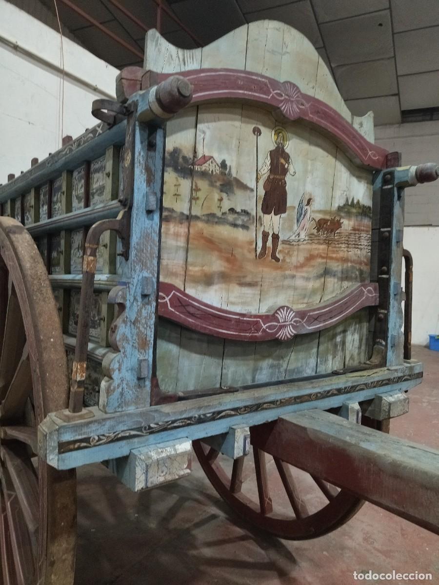 Antig&uuml;edades: Carro de Bueyes hermosamente decorado. - Foto 14