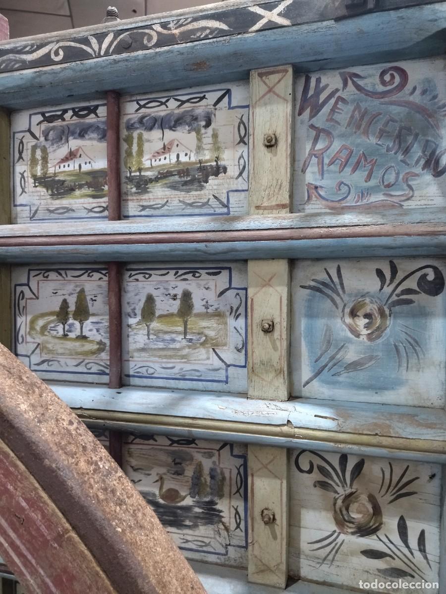 Antig&uuml;edades: Carro de Bueyes hermosamente decorado. - Foto 17