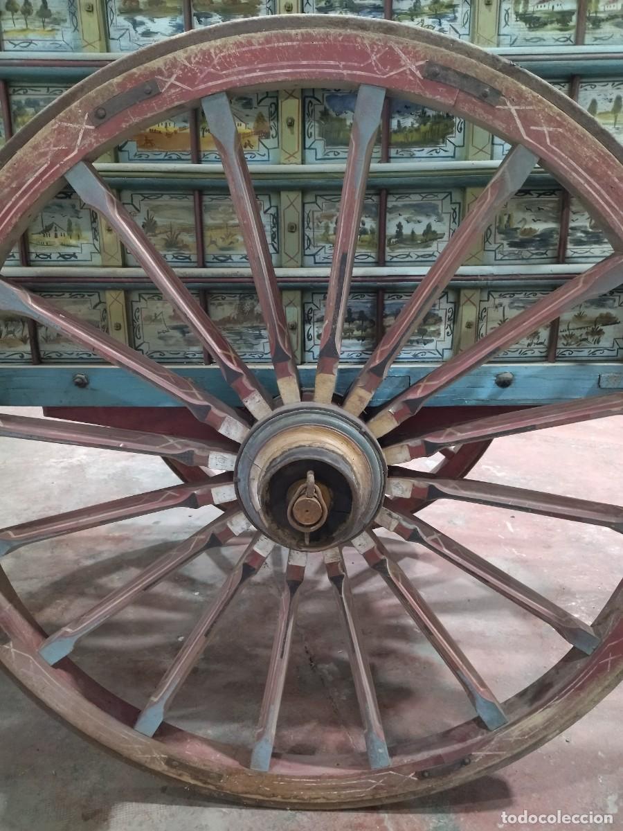 Antig&uuml;edades: Carro de Bueyes hermosamente decorado. - Foto 20