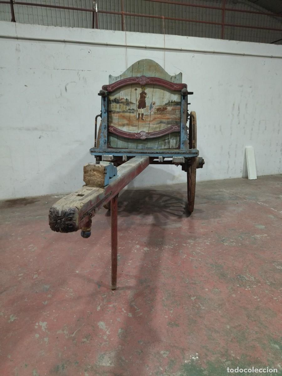 Antig&uuml;edades: Carro de Bueyes hermosamente decorado. - Foto 28