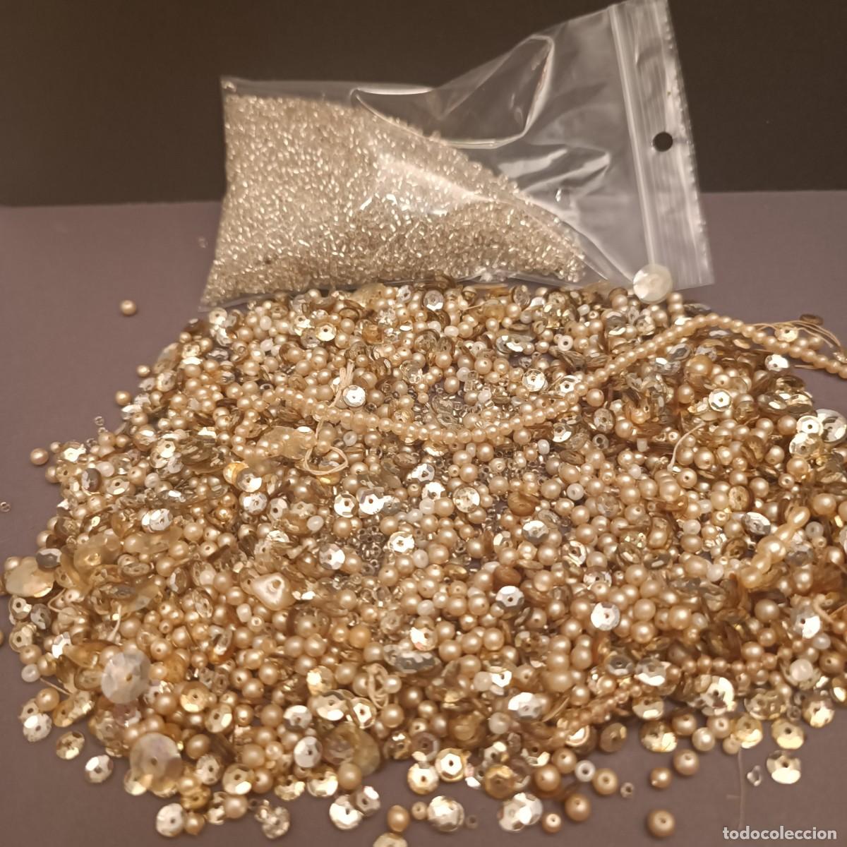Antig&uuml;edades: CUENTAS DE CRISTAL Y PAILLETTES - Foto 6