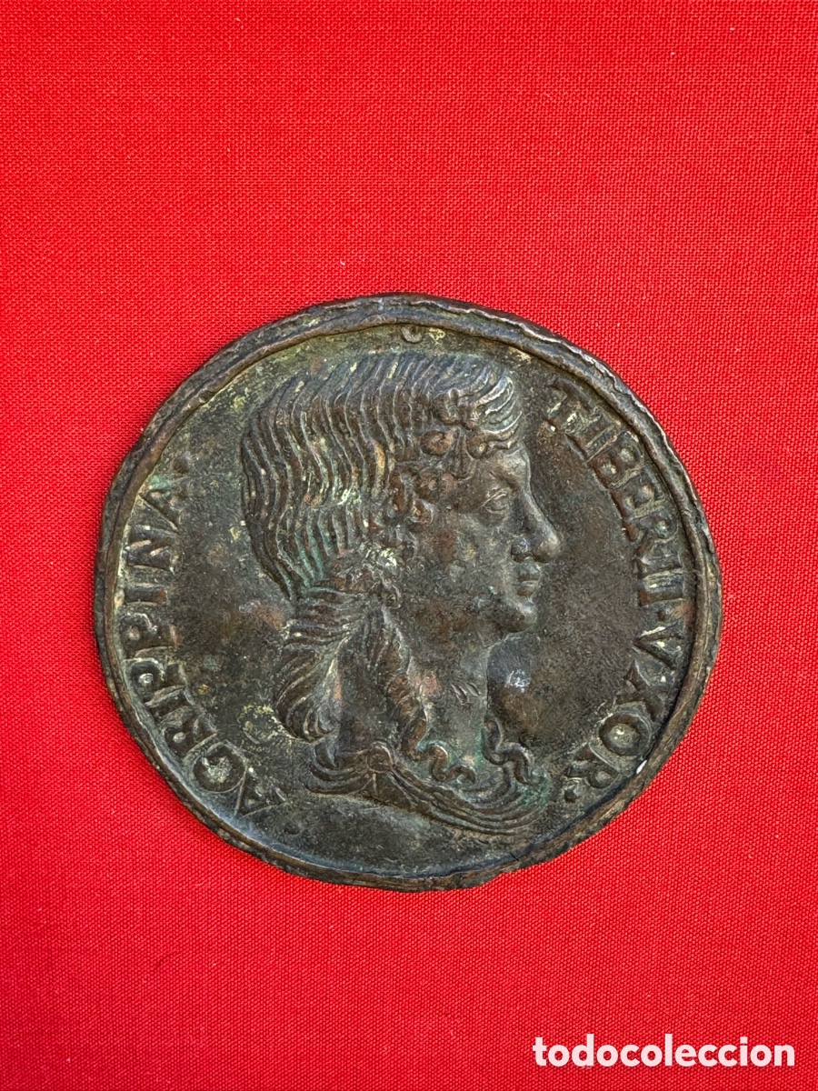 Antig&uuml;edades: Medalla de Bronce S.XVIII - Foto 2