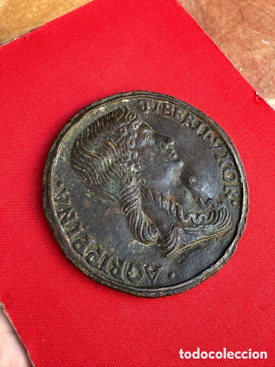 Antig&uuml;edades: Medalla de Bronce S.XVIII - Foto 4