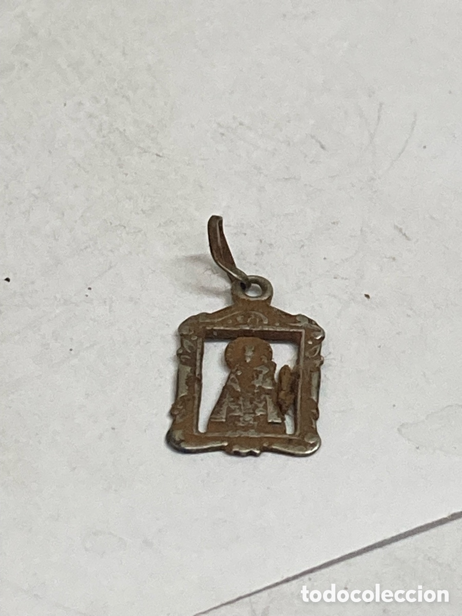 Antig&uuml;edades: Medalla de plata religiosa C416 - Foto 1