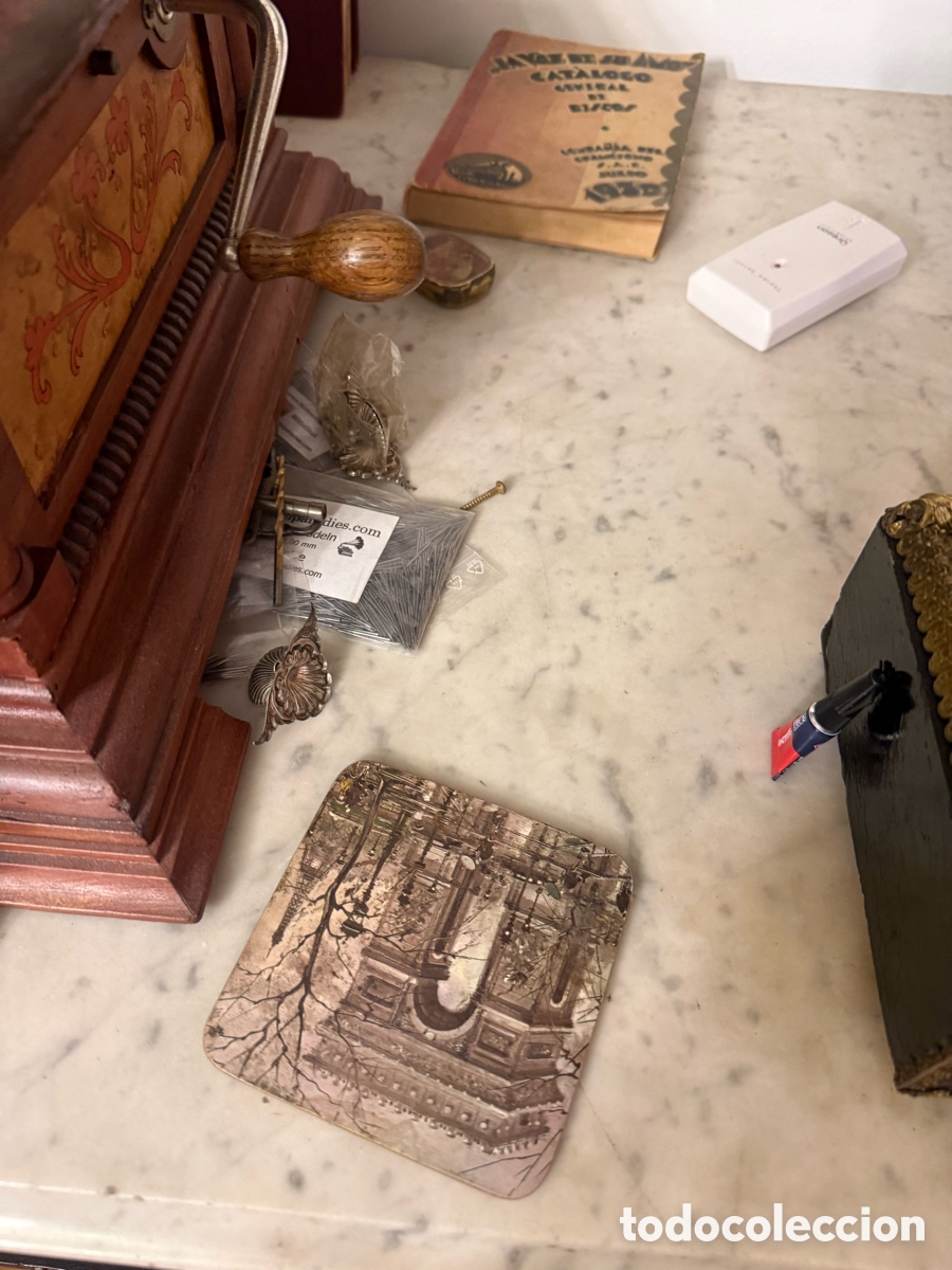Antig&uuml;edades: comoda caoba siglo xix calaixera - Foto 4