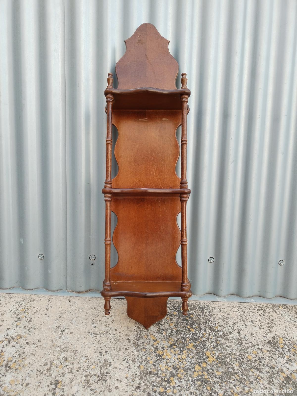Antig&uuml;edades: repisa de pared en madera dm - Foto 3