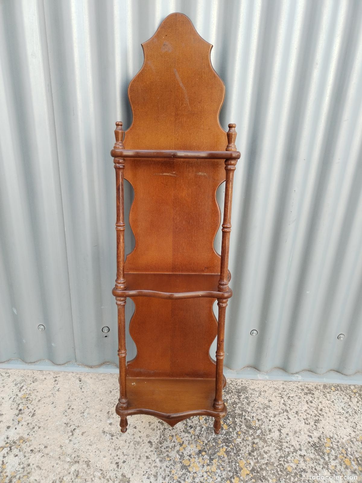 Antig&uuml;edades: repisa de pared en madera dm - Foto 1