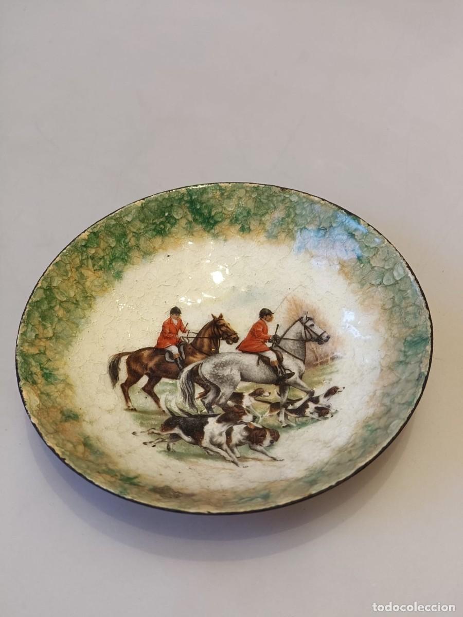 Antig&uuml;edades: Plato cer&aacute;mica Limoges - Foto 1