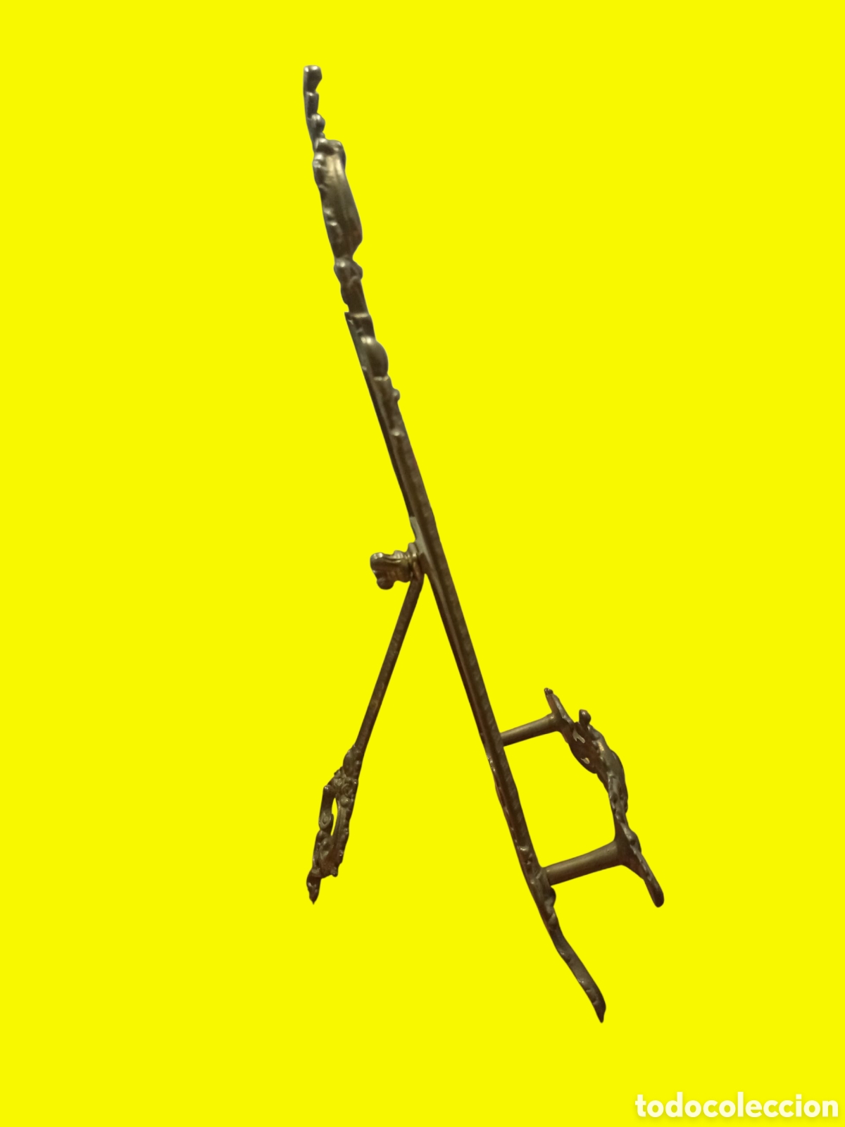 Antig&uuml;edades: Atril de bronce 34 x 14,5 cm - Foto 3