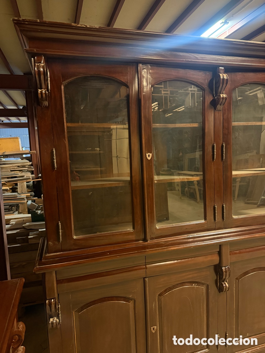 Antig&uuml;edades: Aparador Buffet de caoba - Foto 2
