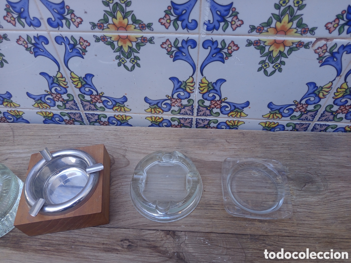 Antig&uuml;edades: Lote de ceniceros vintage - Foto 3