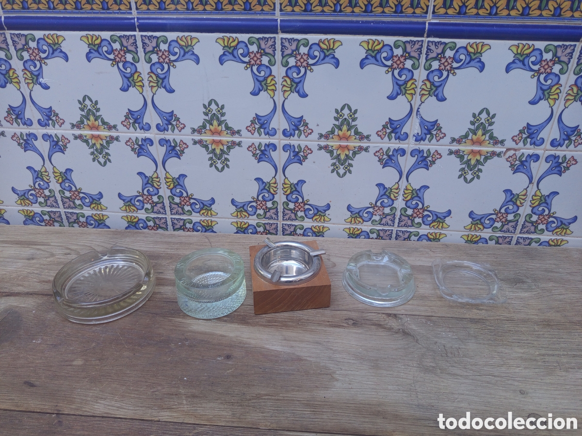 Antig&uuml;edades: Lote de ceniceros vintage - Foto 1