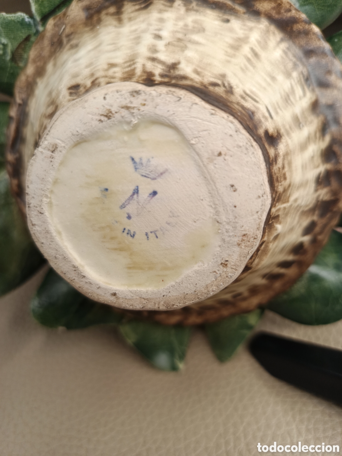 Antig&uuml;edades: Centro floral capodimonte made itali - Foto 4