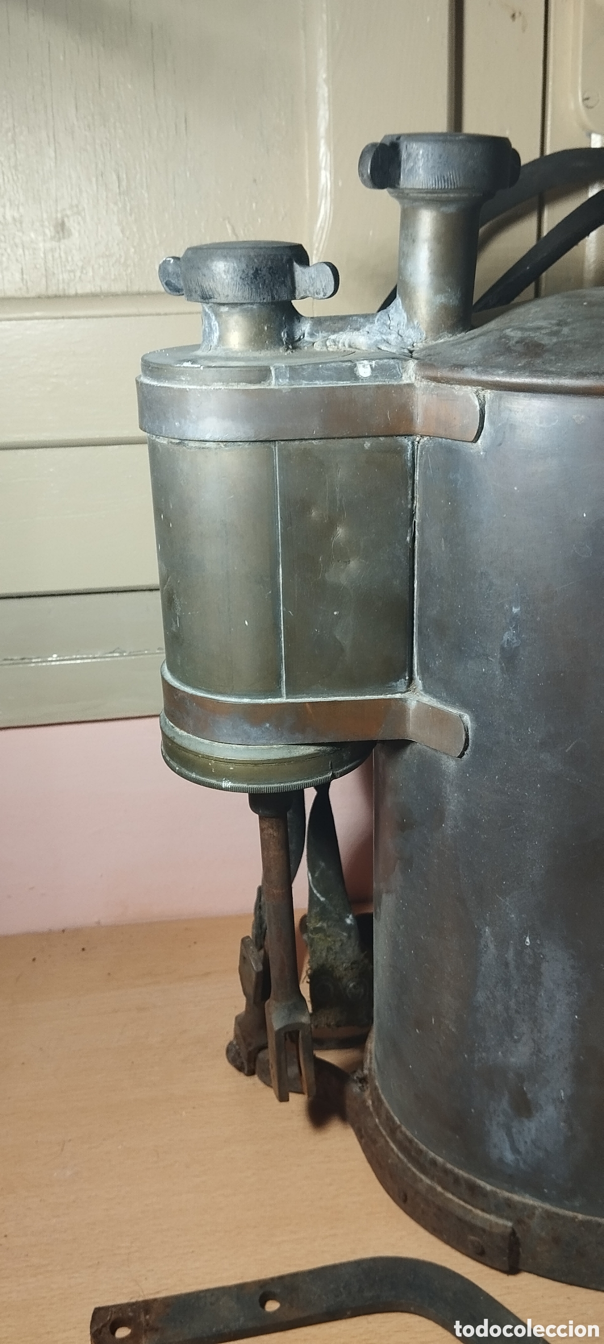 Antig&uuml;edades: Sulfatadora de cobre y laton - Foto 11