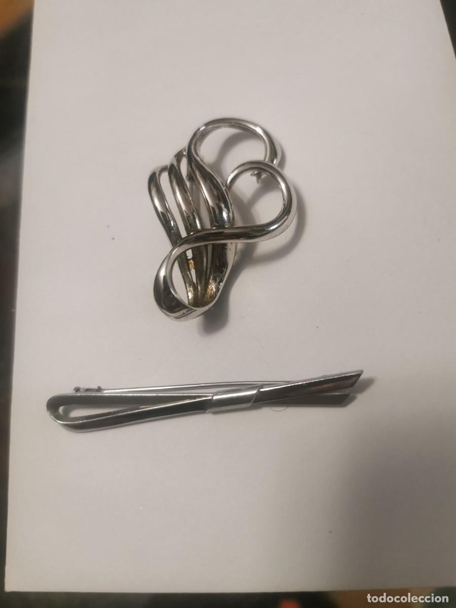 Antig&uuml;edades: BROCHES DE PLATA a&ntilde;os 20 - Foto 1