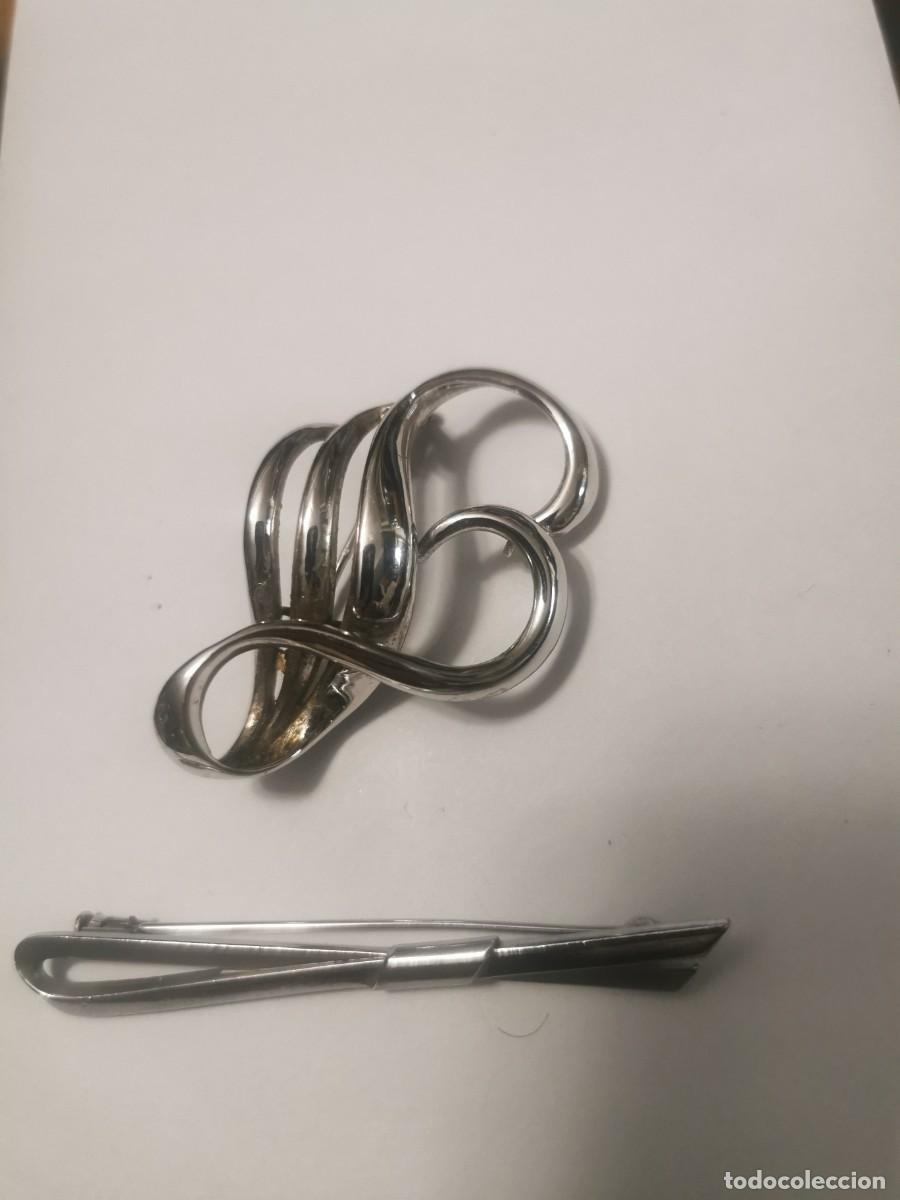 Antig&uuml;edades: BROCHES DE PLATA a&ntilde;os 20 - Foto 2