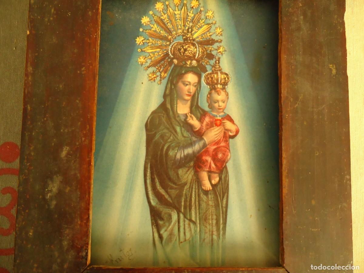 Antig&uuml;edades: CUADRO DE UNA VIRGEN - Foto 1