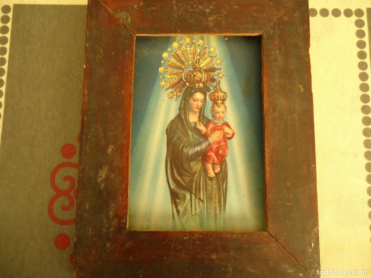 Antig&uuml;edades: CUADRO DE UNA VIRGEN - Foto 2