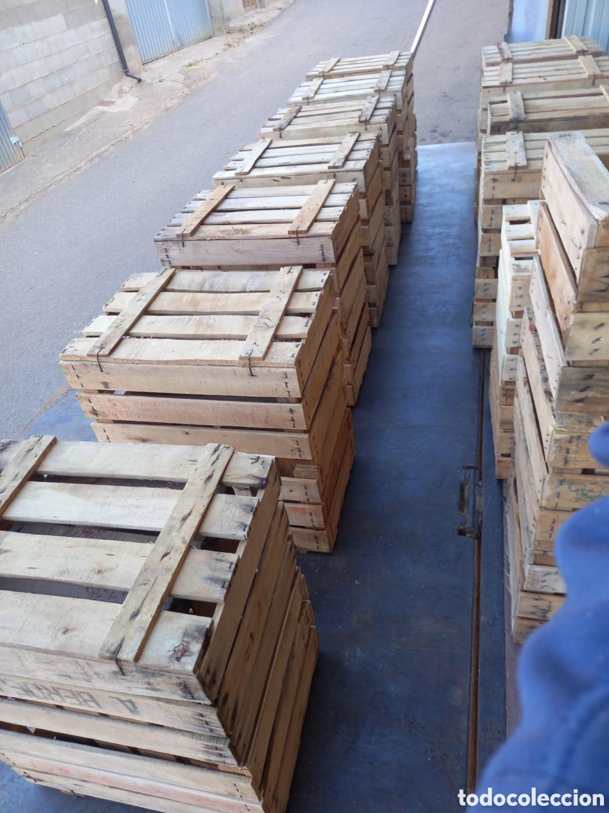 Antig&uuml;edades: Cajas madera fruta antiguas - Foto 2