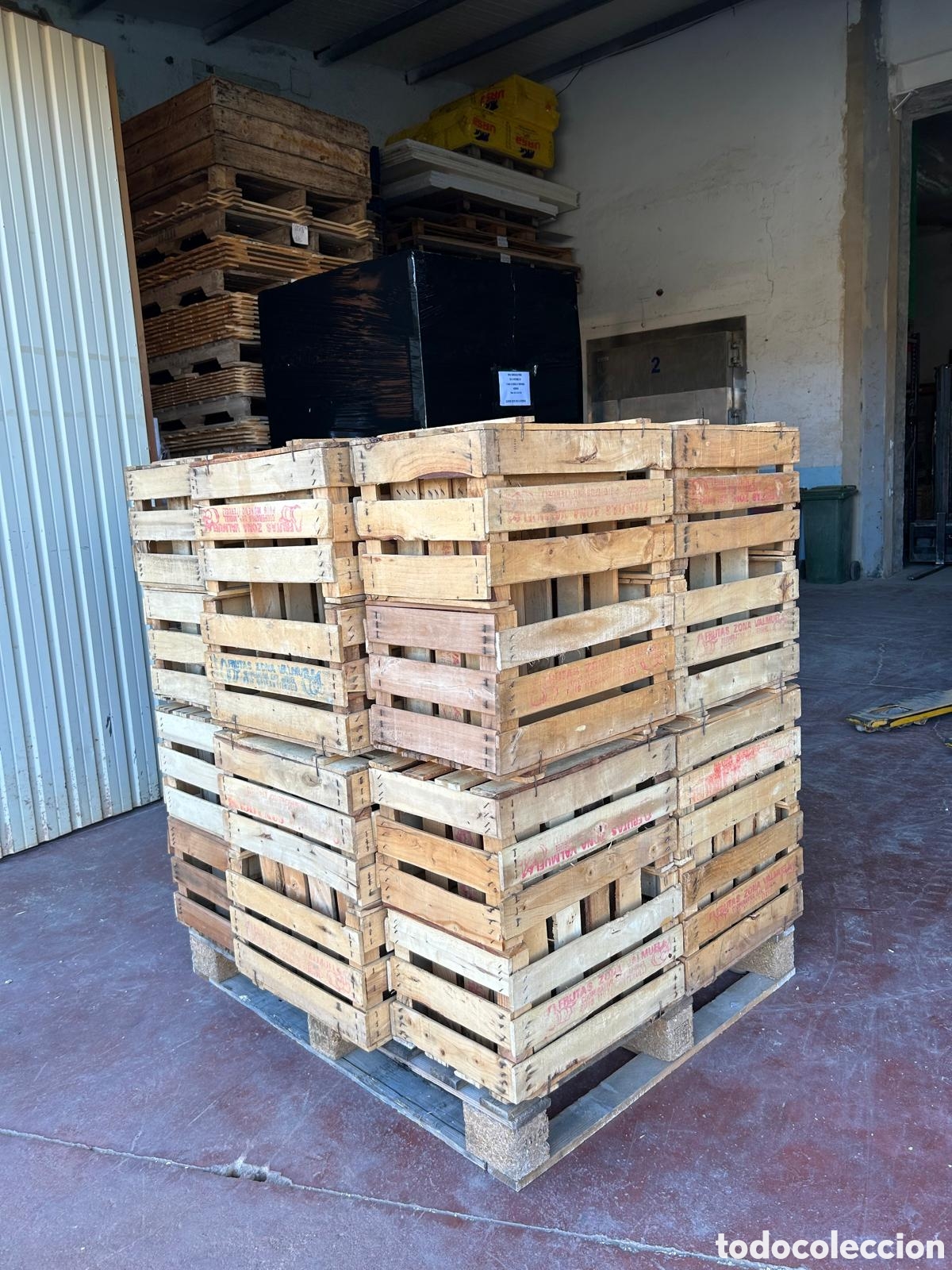Antig&uuml;edades: Cajas madera fruta antiguas - Foto 1