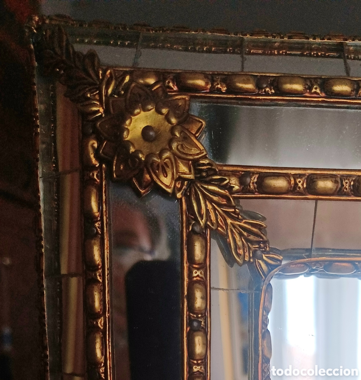 Antig&uuml;edades: GRAN ESPEJO Art Deco impecable reflejo - Foto 5
