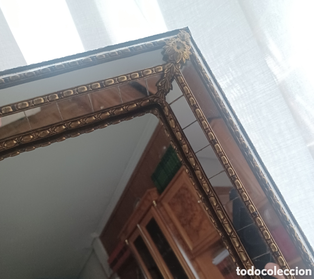 Antig&uuml;edades: GRAN ESPEJO Art Deco impecable reflejo - Foto 6