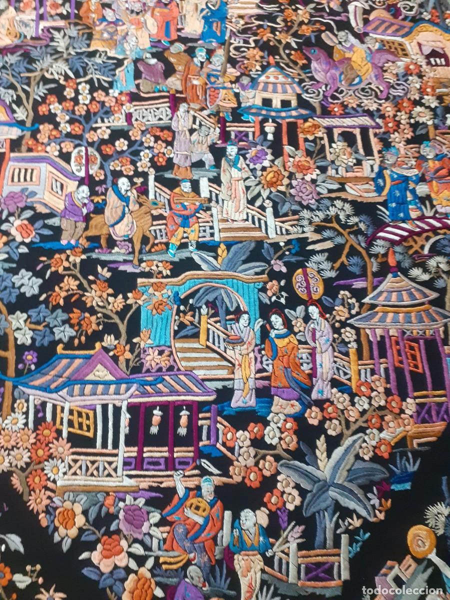 Antig&uuml;edades: Mant&oacute;n de manila antiguo - Foto 2