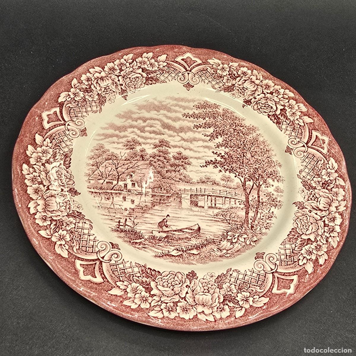 Antig&uuml;edades: PLATO DE PORCELANA GRINDLEY - Foto 2