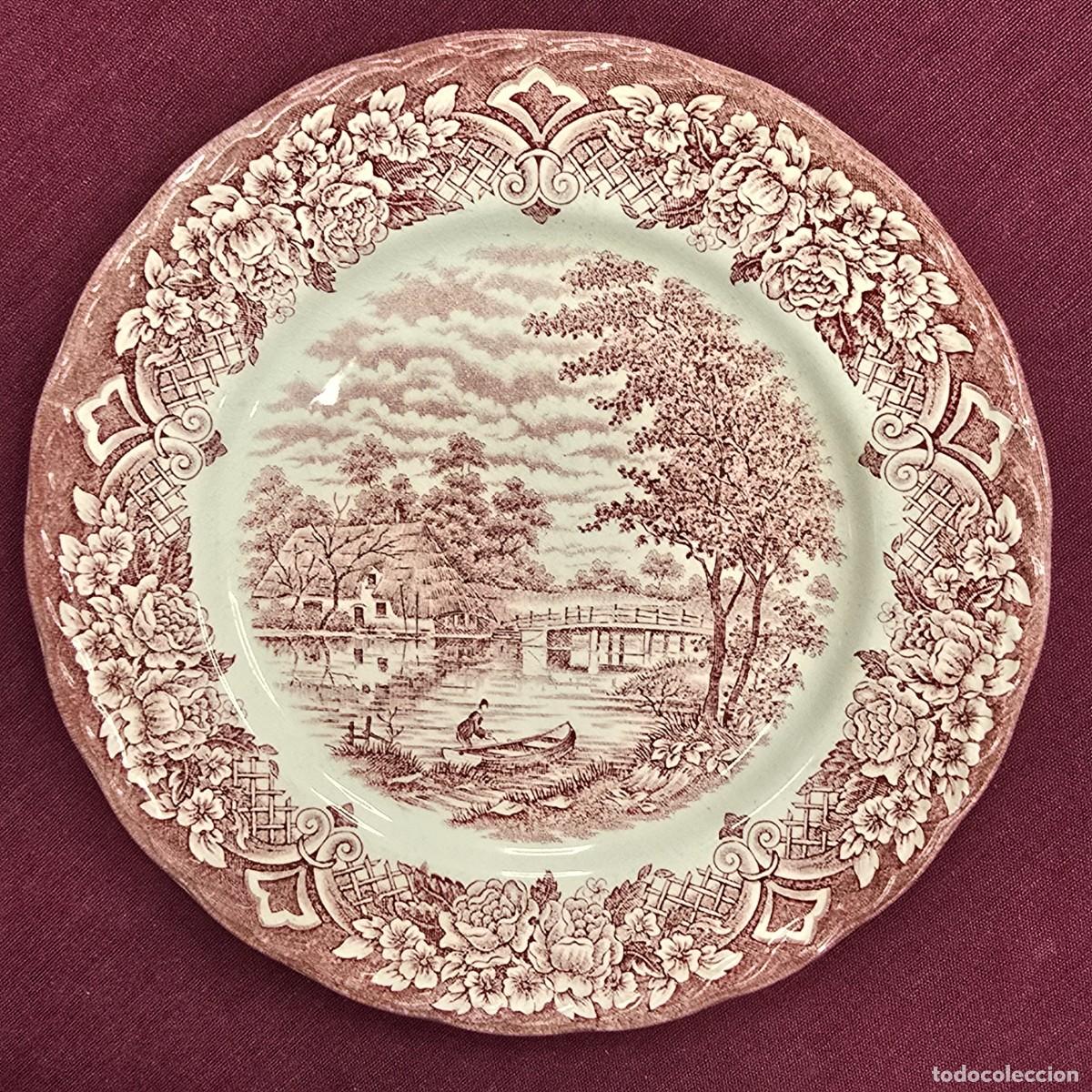 Antig&uuml;edades: PLATO DE PORCELANA GRINDLEY - Foto 1