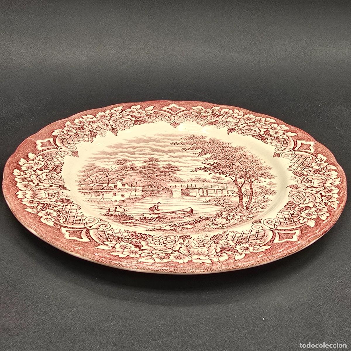 Antig&uuml;edades: PLATO DE PORCELANA GRINDLEY - Foto 3