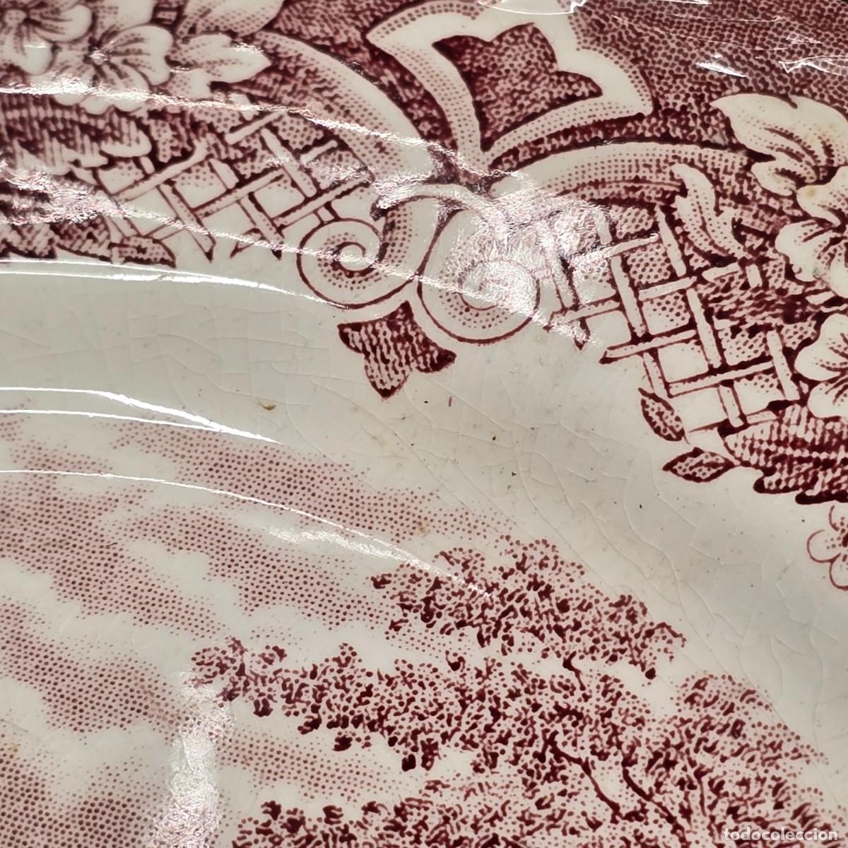 Antig&uuml;edades: PLATO DE PORCELANA GRINDLEY - Foto 4