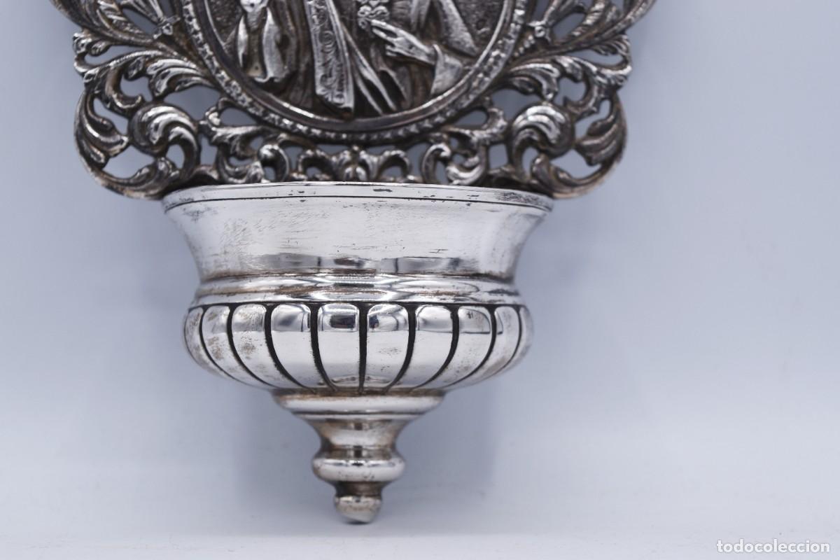 Antig&uuml;edades: Benditera plata 200g - Foto 5