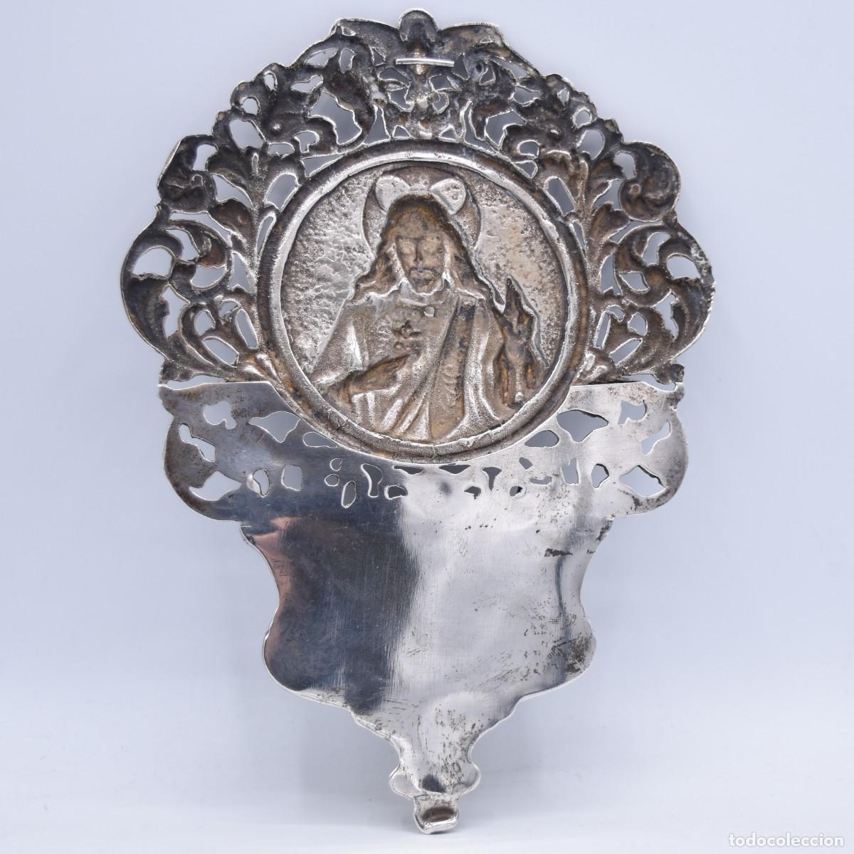 Antig&uuml;edades: Benditera plata 200g - Foto 9