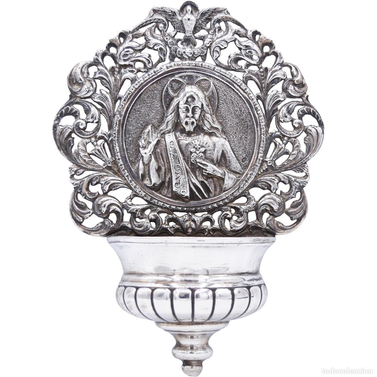 Antig&uuml;edades: Benditera plata 200g - Foto 4